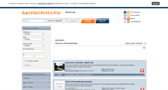 Desktop Screenshot of ingatlan.aprohirdetes.biz